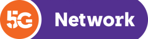 5G Network Purple Sticker
